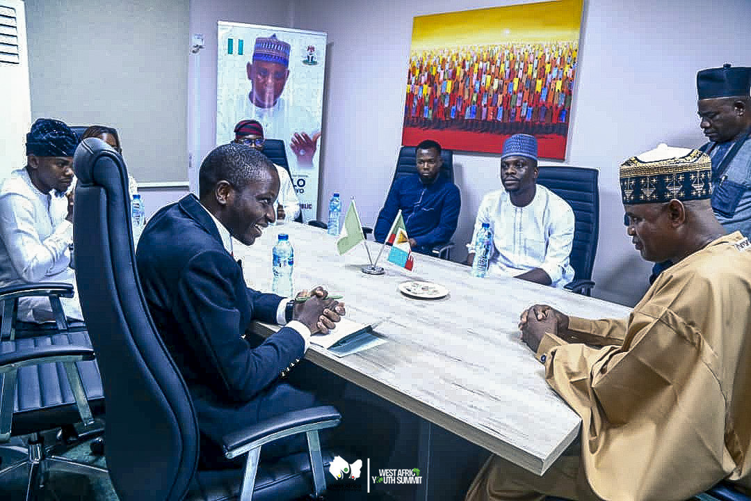 Founder at conference